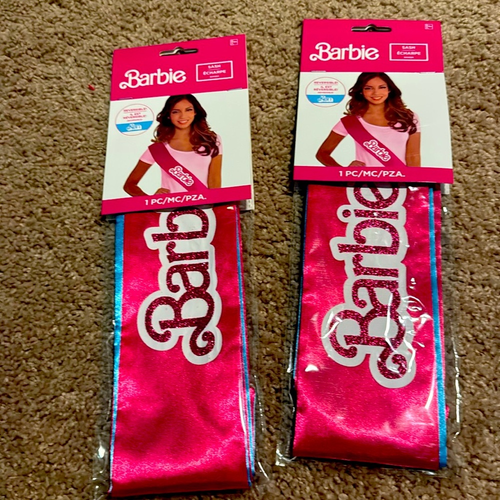 Barbie and Ken Sash